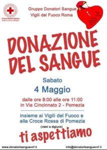 59121106_605321896609919_3866017066628677632_n-213x300 Donazione Sangue a Pomezia sabato 4 maggio